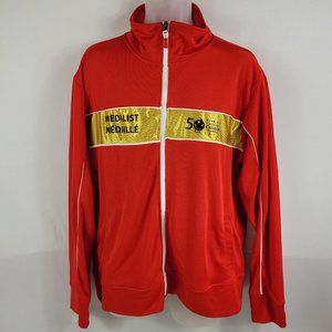 Canada Games Medalist Winnipeg 2017 Full Zip Track Coke Red XL NEW